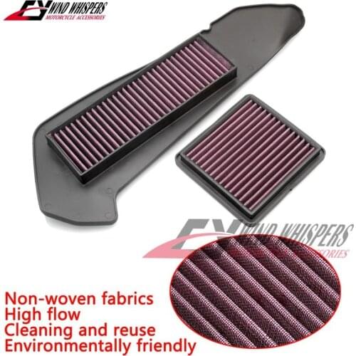 Motorcycle Air Filter Intake Cleaner For Yamaha XMAX 250 300 X MAX 300 X-MAX