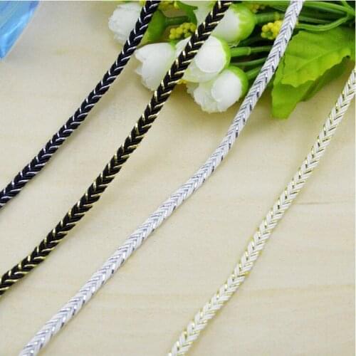 High Quality Factory Direct Costume Lace Ribbon, 0.5cm Width Sewing Lace Trim For Clothes DIY Home Decoration Accessories