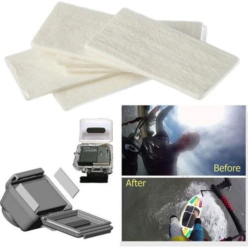 12 PCS for yi Action Camera for Gopro Anti-Fog Inserts Anti Fog Drying Inserts for Gopro Hero 4 3+ 3 2 SJCAM