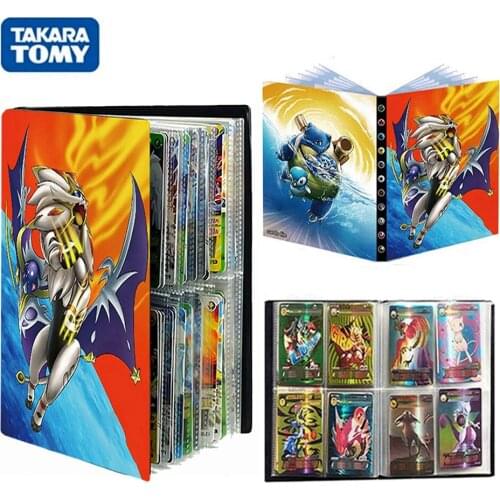 240PCS Pokemon Cards Album Book Playing Game Solgaleo Collection Holder Folder Display Pokémon VMAX GX Binder Trading Kids Toys