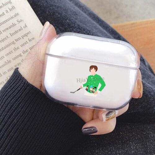 Funny Robert Pattinson Cover For AirPods Pro 3 Air Pods Case Earphone Accessories TPU Protector Airpods3 Case