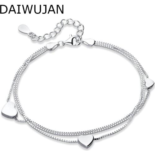 DAIWUJAN Bracelets With Charms