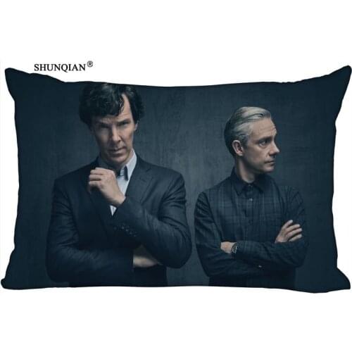 Custom Benedict Cumberbatch Rectangle Pillowcase zipper Pillow Case Customized Pillow Case Covers (Two Sides) 1pcs custom
