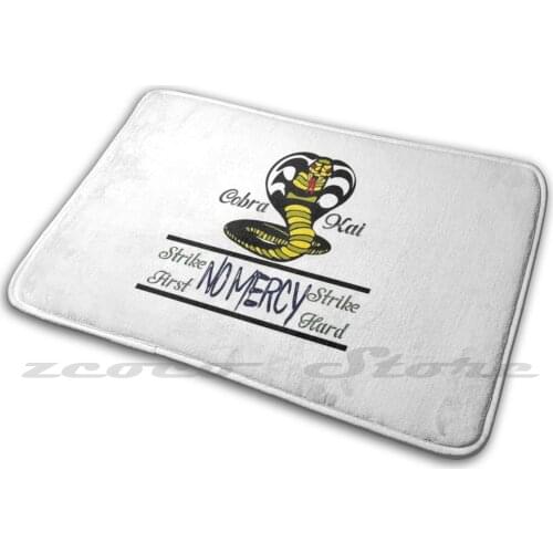 Kai-Strike First Strike Hard No Mercy Soft Non-Slip Mat Rug Carpet Cushion Kai Dojo Daniel Larusso Karate Kai Kai Trending Kai