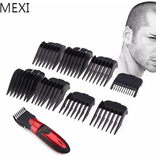 MEXI 8Pcs Universal Hair Clipper Limit Comb Guide Attachment Size Barber Replacement