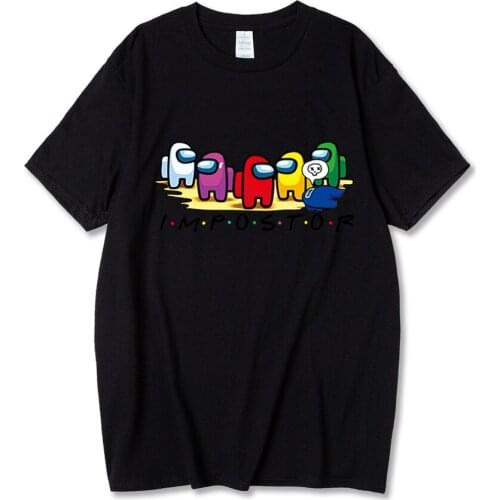 Hot Video Game T Shirt Men Unisex Cotton Loose Tshirt Shirts Summer Top Tshirts Short Sleeves Tees Black T-Shirt Clothes Male