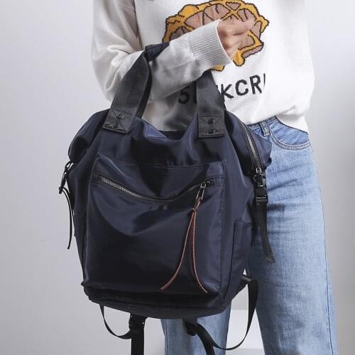 Nylon backpacks women big capacity school backpacks for girls teenagers female Travel bag Students Mochila Casual laptop bagpack