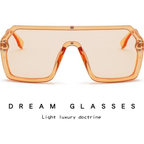 New European and American Sunglasses trend Sunglasses personality sunglasses for men and women oversized sunglasses