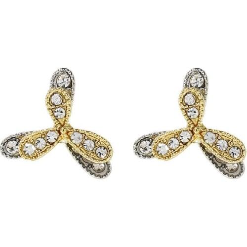 New Earrings Fashion Jewelry Small Flowers Simple Statement Earrings Female Wholesale Kolczyki Aretes De Mujer