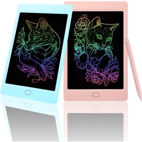 2PCS Business LCD Writing Tablet Office Whiteboard Bulletin Board Electronic Drawing Graphic eWriter Doodle Pad with Lock Button