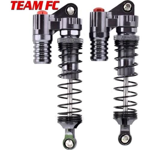 Full Metal RC Piggyback Shock Absorber Hole to hole 90mm for 1/10 RC Crawler Car Trx-4 TRX4 Axial SCX10 90046 D90 KM2 YF