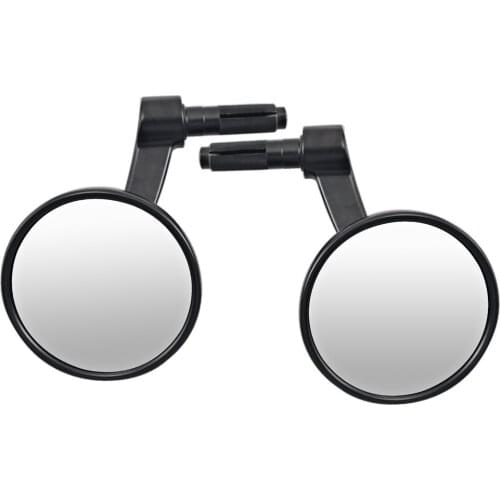 Universal Motorcycle Handle Bar End Mirrors Custom Bobber Cafe Racer For Honda Suzuki Ducati BMW Kawasaki