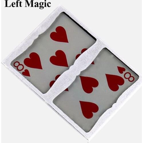 Sealed Card in Frame Magic Tricks Magician Prediction Magie Close Up Illusion Gimmick Prop Comedy Chosen Card Appearing In Frame