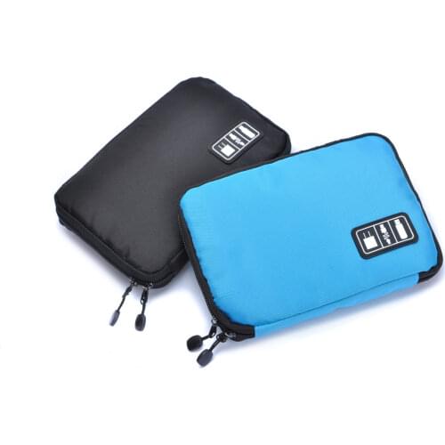 2018 Outdoor Activities Travel Data Lines Backpack Tactical Bags Backpack Tactical Bag SD Card Charger Data Cable Zipper Bag