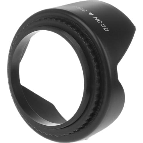 49mm 52mm 55mm 58mm 62mm 67mm 72mm 77mm Screwed Flower Petal Sunshade Lens Hood For Nikon Canon Sony Fuji Olympus DSLR Camera