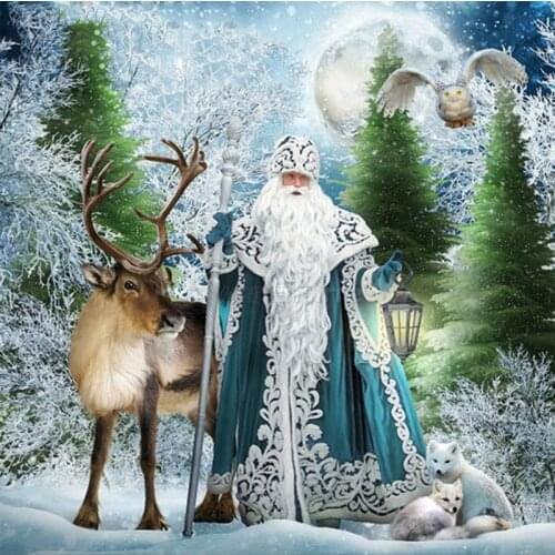 Santa Claus diamond embroidery puzzles diamond painting mosaic picture of rhinestones cross-stitch kit Pattern Y1275