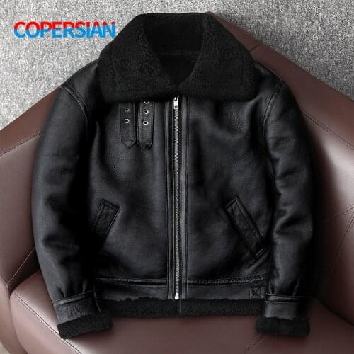 COPERSIAN Mens Sheepskin Jackets