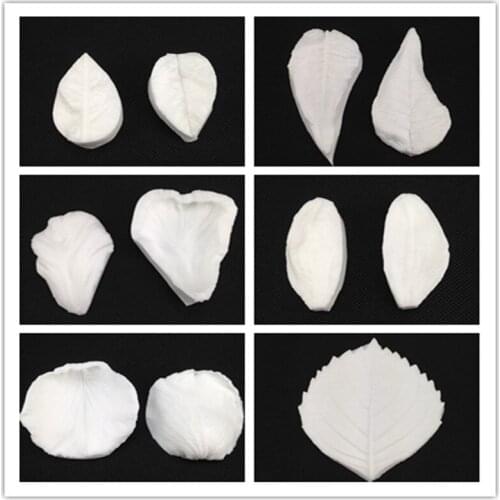 DIY 3D Leaf Shape Cake Mould Silicone Fondant Mold Wedding Festival Cake Decoration Tools Cupcake Decor Baking Tool WMJ-304