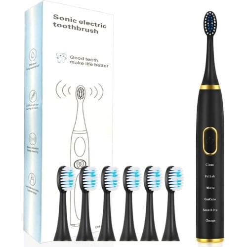 Electric Toothbrush,Ultra Cleaning 5 Modes,Power Whitening Rechargeble Sonic Toothbrushes for Adults & Kids,40000 VPM