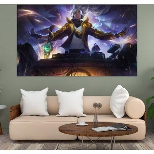 True Damage Yasuo Skin Wall Art Picture LOL Game Poster League of Legends Canvas Art Painting Home Decor Wall Art Birthday Gift