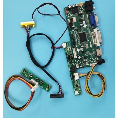 Kit for M215H3-LA5/LA1/L01 1920x1080 Panel HDMI-compatible+DVI+VGA LED LCD Monitor Controller Board M.NT68676 Audio Display