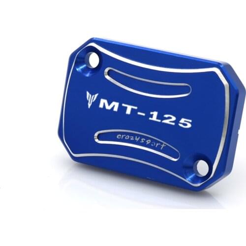For YAMAHA MT125 MT-125 MT 125 2014-2020 Front Brake Reservoir Cover Motorcycle Master Cylinder Oil Fluid Cap With Logo