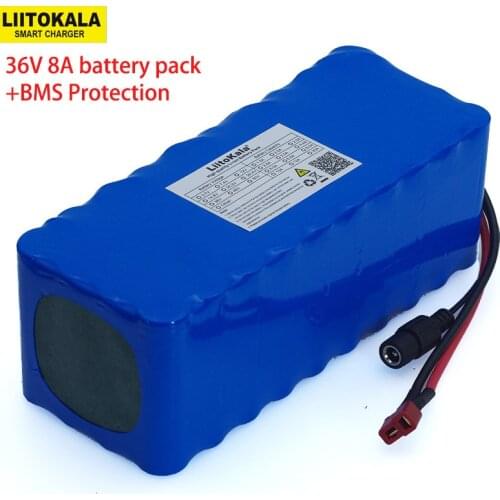Liitokala 36V 8AH 10S4P bike electric car battery scooter high-capacity lithium battery