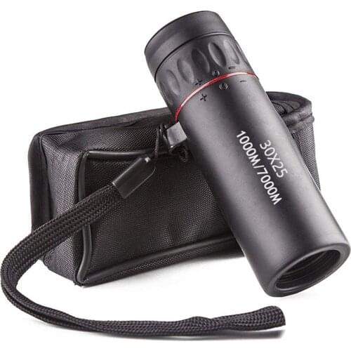 Zacro High Definition Monocular Telescope 30X25 Waterproof Mini Portable Military Zoom 10X Scope for Travel Hunting