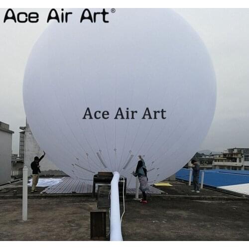 4.5 m dia inflatable hanging round ball,ceiling huge ball for outdoor decoration by Ace Air Art