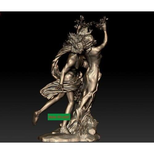 New model 3D model for cnc or 3D printers in STL file format Apollo and daphne