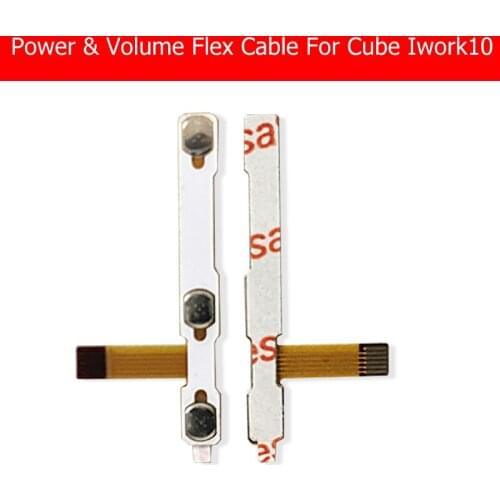 Genuine new Power & Volume Flex Cable For Cube Iwrok10 Power Up/Down Switch & Volume Button Control Ribbon Replacement Repair