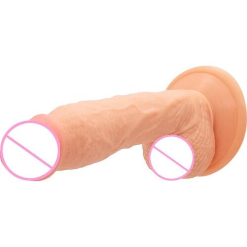 Adult sexy products Artificial Penis Realistic Jelly Dildo Vagina stimulator G spot massage suction cup Strapon Dildo for Women