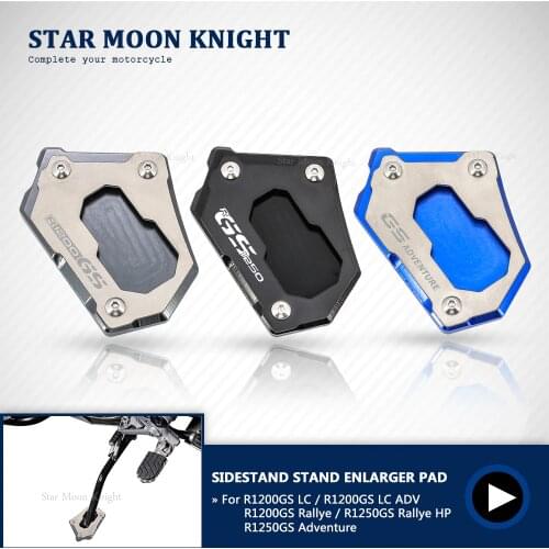 Motorcycle Kickstand For BMW R 1200 GS LC R1200GS ADV R1250GS Adventure R 1250 GS CNC Motorcycle Side Stand Enlarge extension