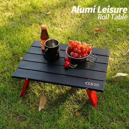 Camping Mini Portable Foldable Table For Outdoor Picnic Barbecue Tours Tableware Ultra Light Folding Computer Bed Desk Dropship