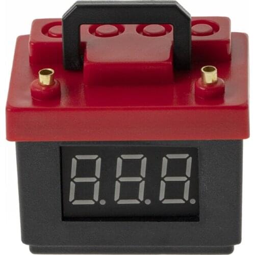 RCTOYFUN For 1/10 1/8 RC Cralwer Car Black Decoration Battery Lithium Battery LPO Low Voltage Alarm Garage Simulation Accessory