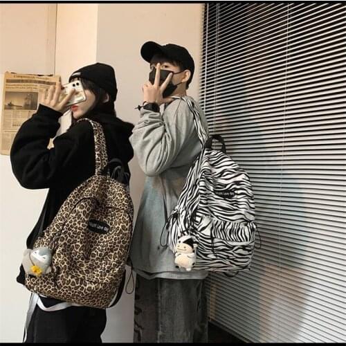 Fashion Backpack Canvas 2022 Lover Backpack Anti-theft Shoulder Bag New School Bag For boy Girls School backpack Bag Travel Bag