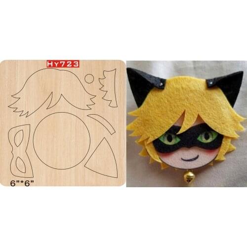 Cartoon character cutting dies new die cut &wooden dies Suitable for common die cutting machines on the market
