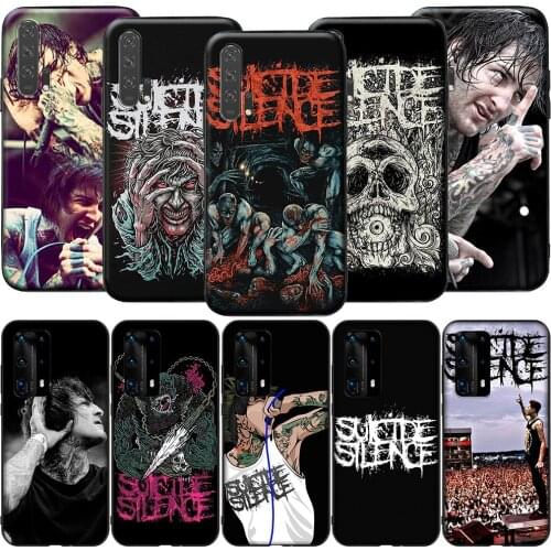 GX240 Suicide Silence Mitch Lucker Silicone Case for Honor 6A 7A 3GB 7C 7X 8 8A 8X 8C 9 10 Lite View 20S 9A 10X Max Pro