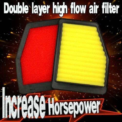 High flow air filter fit HONDA CIVIC 1.8 2012-2015 ( match KN 33-2468 )