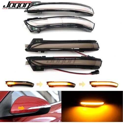 Rearview Mirror Dynamic Turn Signal LED Light Blinker Sequential Indicator For Hyundai Elantra AD / Avante 2016 2017 2018 2019