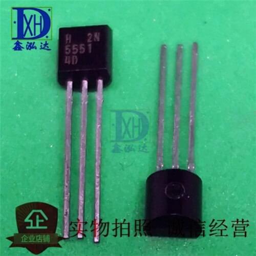 10Pcs/Lot 2N5551 New+Original TRIODE TO-92 Direct purchase