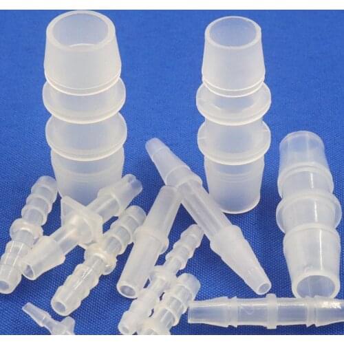 100~1pc 15.8 19 25 32mm Soft Pipe Connectors Garden Micro Irrigation Aquarium Fish Tank Water Tube Joints Air Pump Hose Fittings