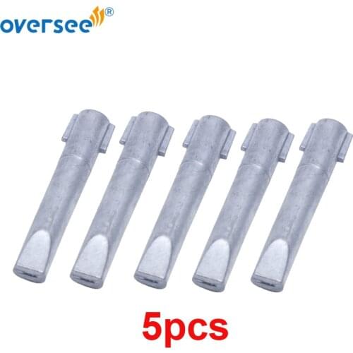 5pcs/pack 62Y-11325 Zince Anode For Yamaha Outboard Motor 62Y-11325-00 62Y-11325-01