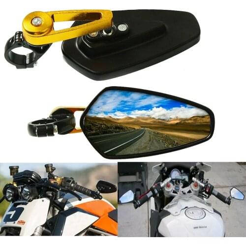 7/8" 22mm Motorcycle Rearview Mirrors Handle Bar End For Yamaha YZF-R25 YZF-R3 TDM900 FZ07 T-MAX 530 MT09 for BMW R1200GS F800GS