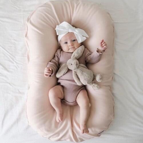 75*45cm Baby Lounger Portable Baby Nest Bed Toddler Crib baby bed bumpers in the crib Newborn Essentials