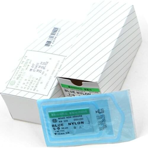 Aili Beauty Thread with Needle Suture Thread Nano Seamless Double Eyelid Buried Thread with Thread Suture Needle Angle Needle