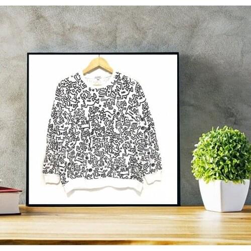 American populart art Alec Monopoly clothes painting on canvas and oil painting Wall art pictures good for home decoration