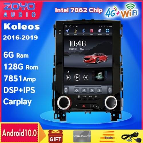 Android 10 Vertical Tesla Screen Car GPS Radio Navigation player for Renault Megane 4 Samsung Koleos "SM6" Talisman 2017-2019