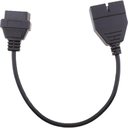 Car Error Fixing 12 Pin to 16 Pin OBD2 OBDII Scanner Cable Adapter for GM