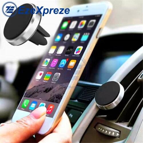 Car Phone Holder Magnetic Air Vent Mount Mobile Phone Stand Magnet GPS Support For iPhone 12 11 Pro X Max Xiaomi HuaweI